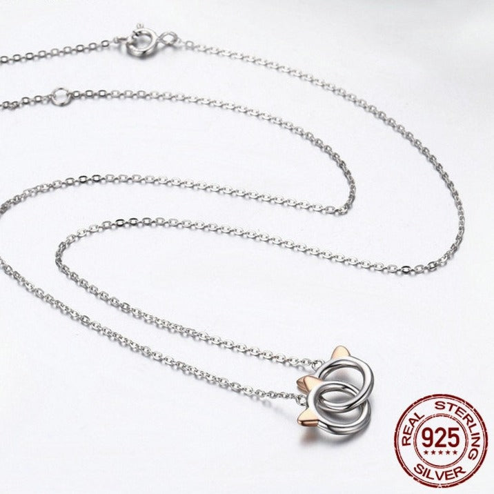 Cat Head Necklace