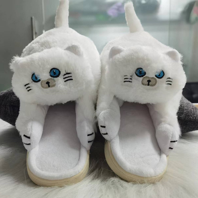 Cat Hug Slippers