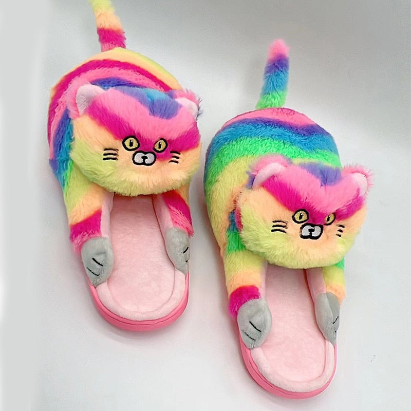 Cat Hug Slippers