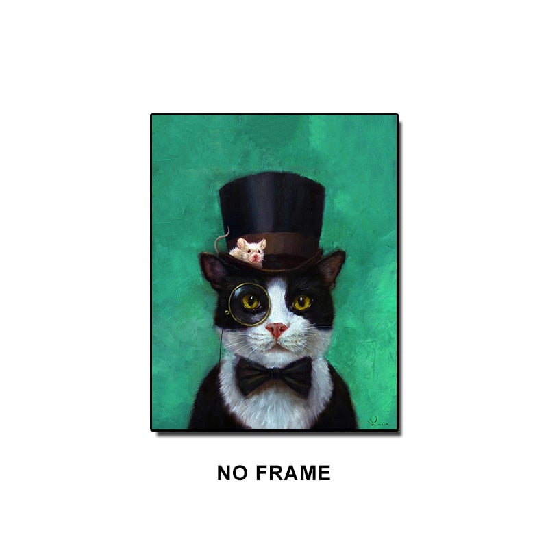 Cat in the Hat Wall Art