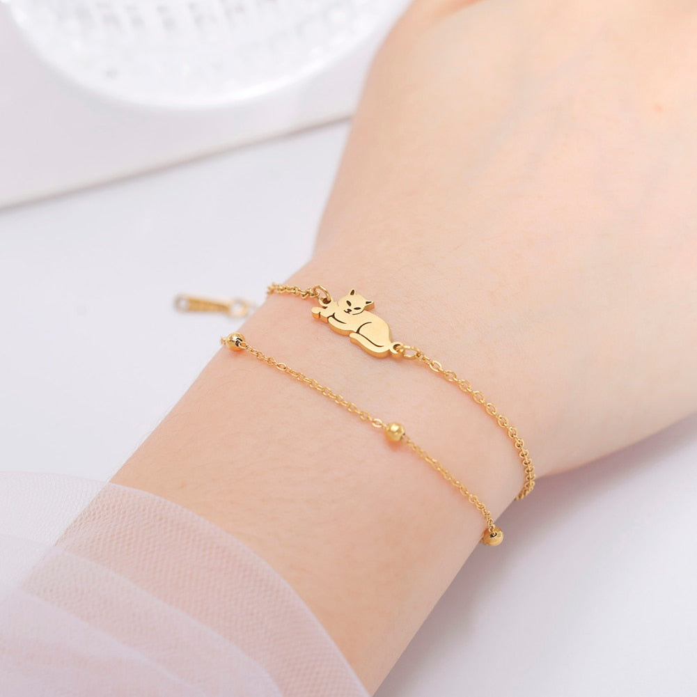 Cat Jewelry Bracelet