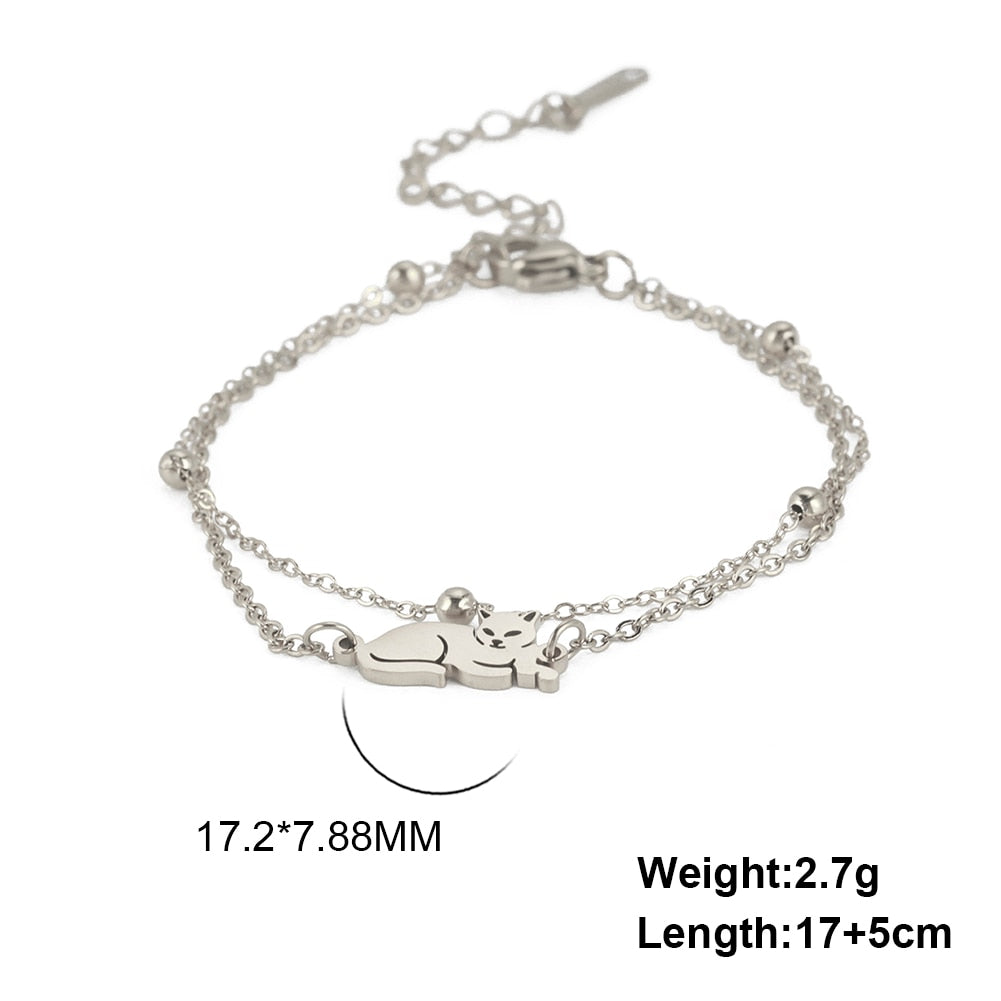 Cat Jewelry Bracelet