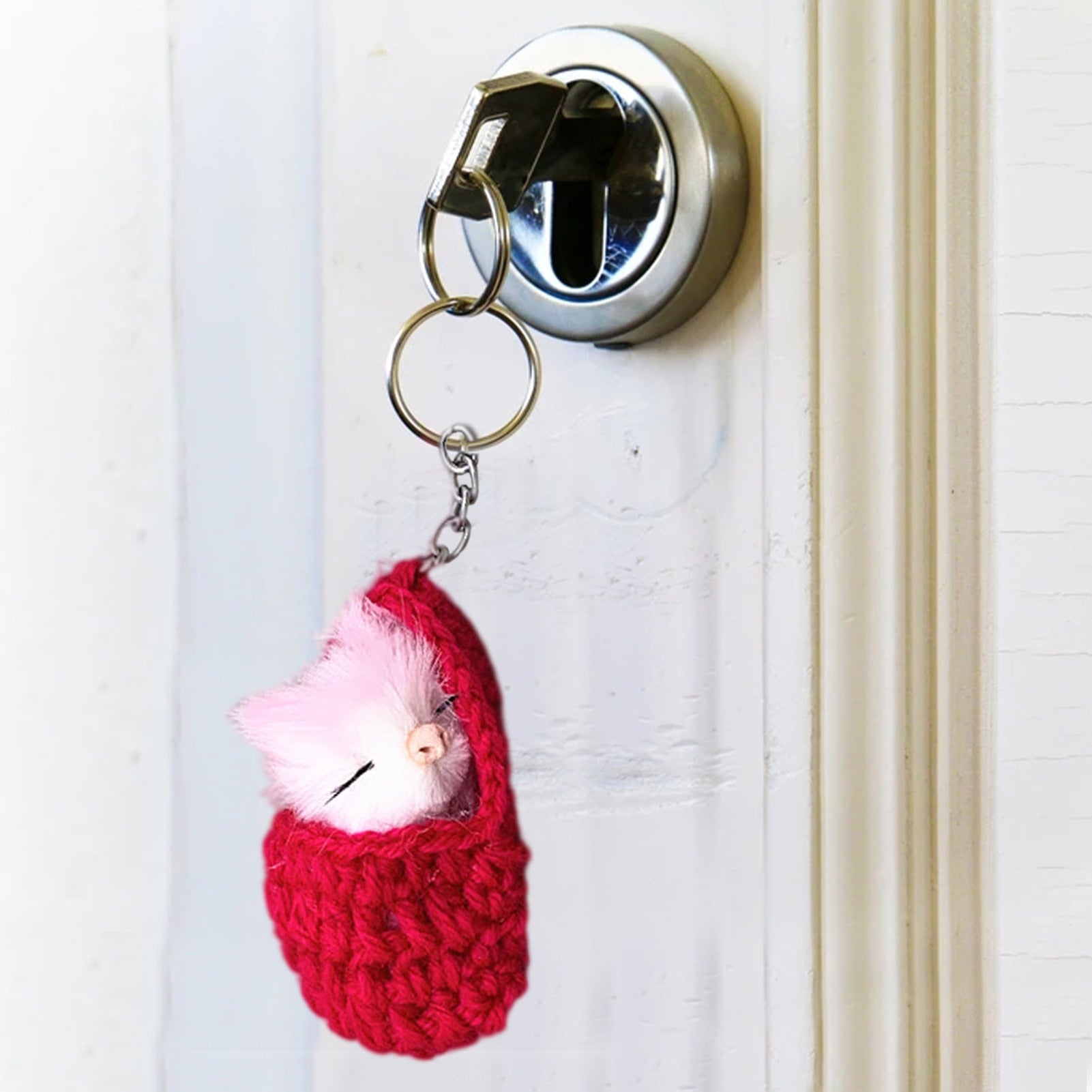 Cat Keychain Crochet