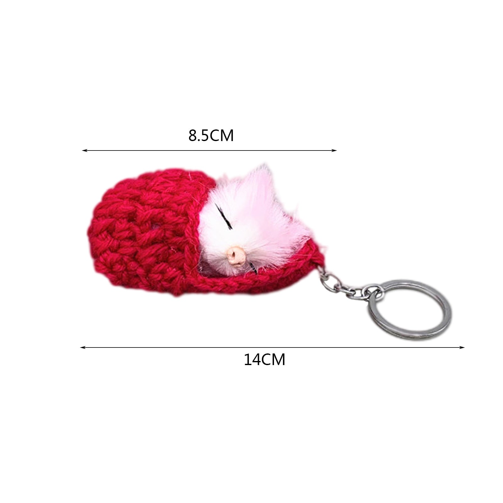 Cat Keychain Crochet
