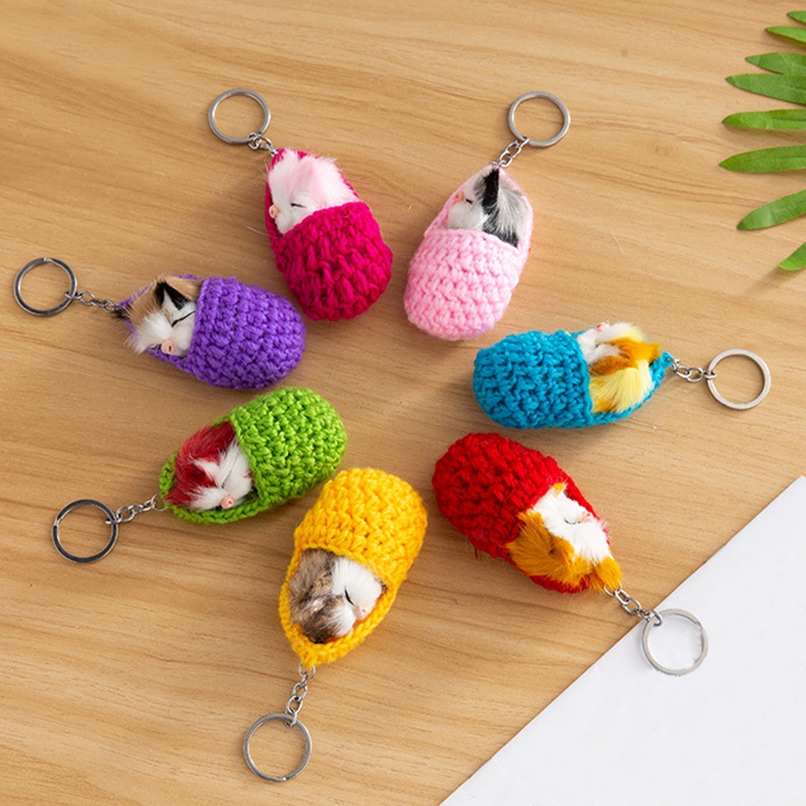 Cat Keychain Crochet