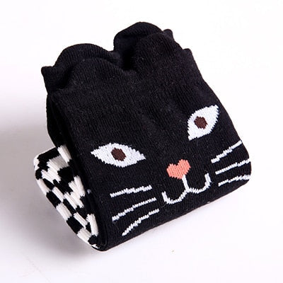 Cat Knee High Socks