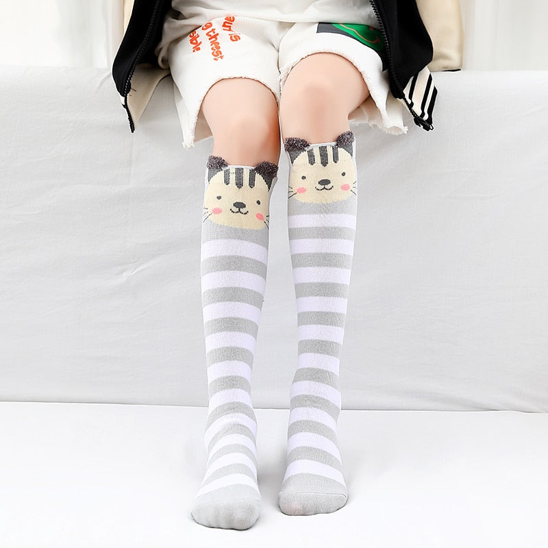 Cat Knee High Socks