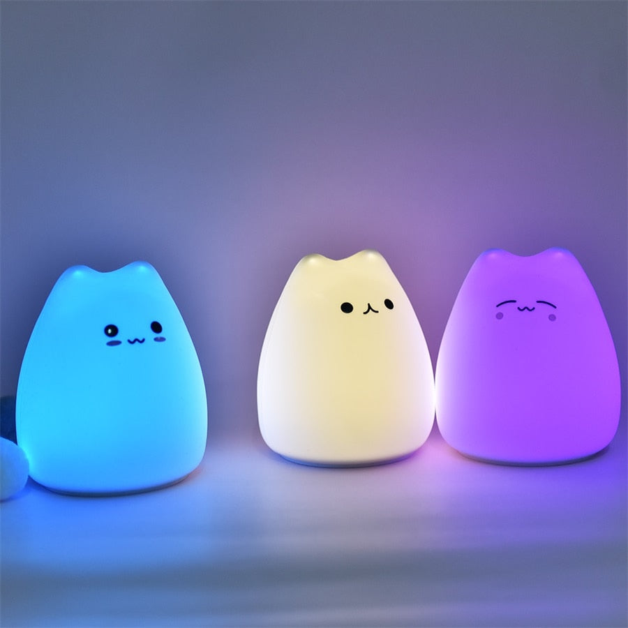 Cat Led Night Light