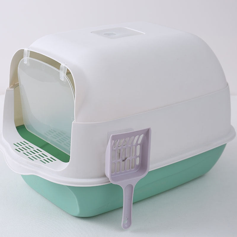 Cat Litter Box Enclosed