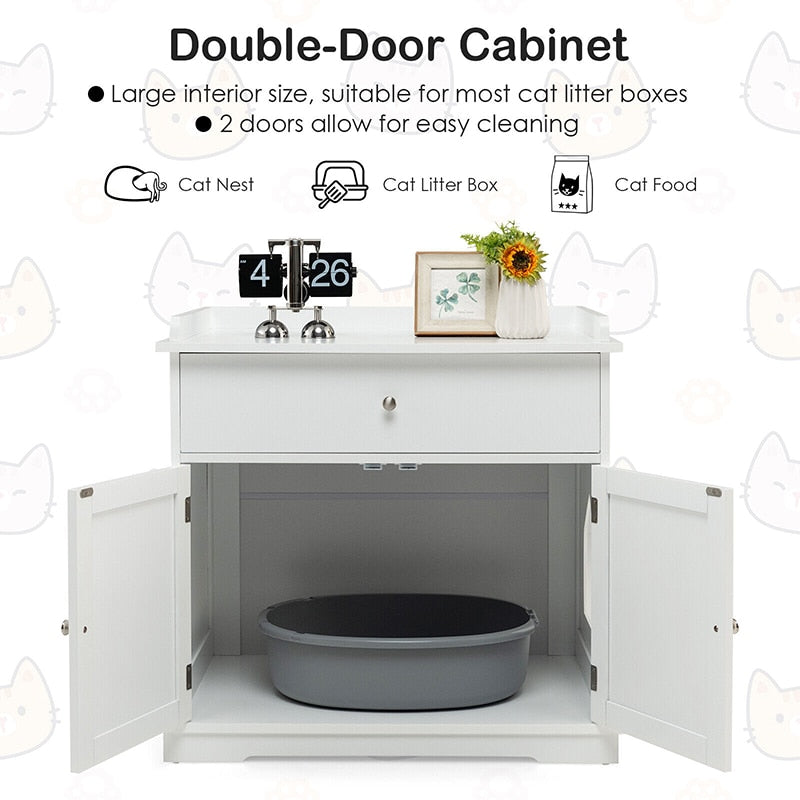 Cat Litter Box Enclosure
