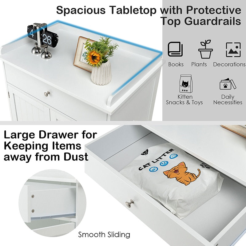Cat Litter Box Enclosure
