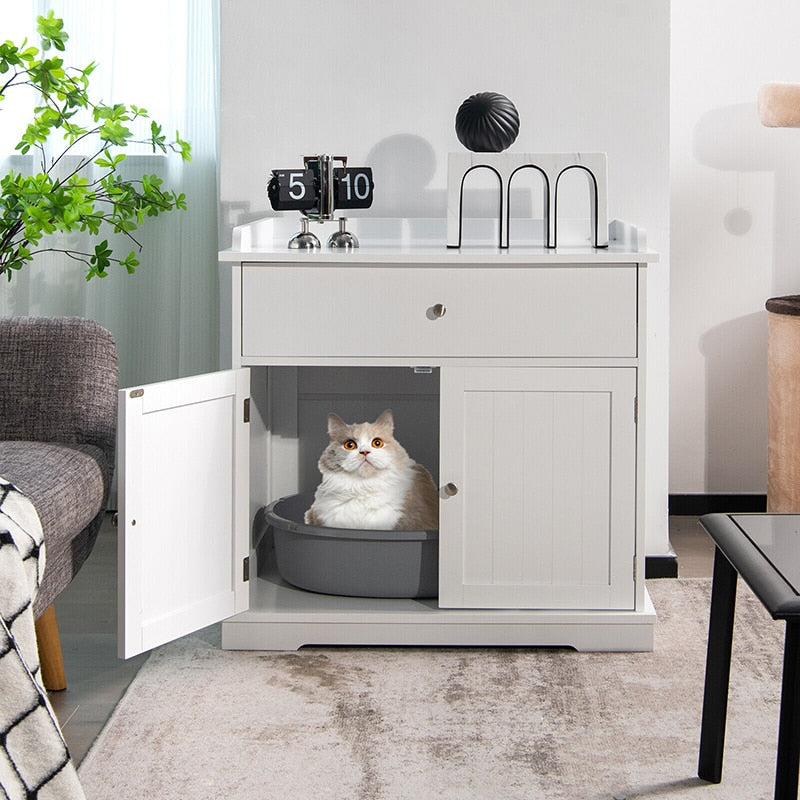 Cat Litter Box Enclosure