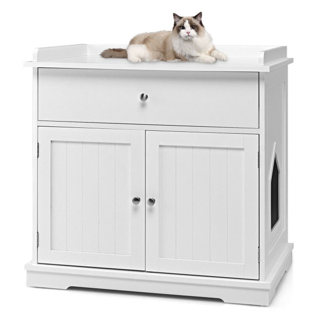 Cat Litter Box Enclosure