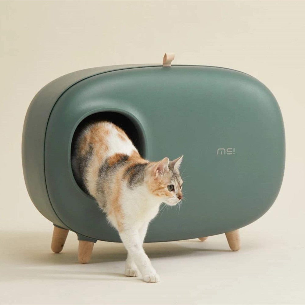 Cat Litter Box House