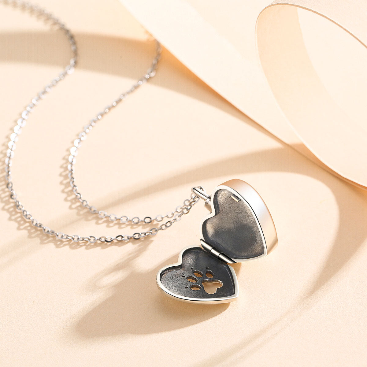 Cat Locket Necklace