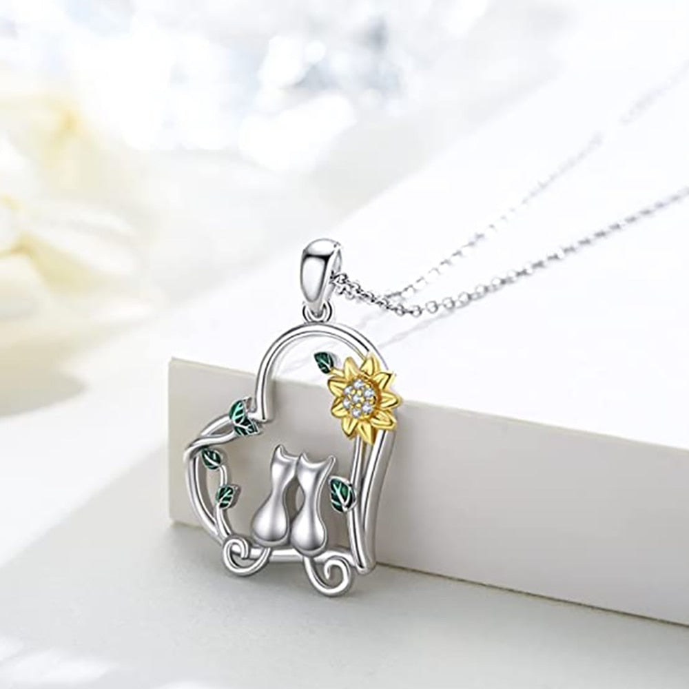 Cat Mom Necklace