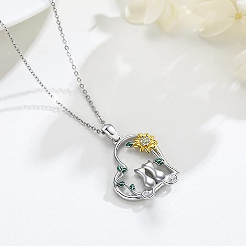 Cat Mom Necklace