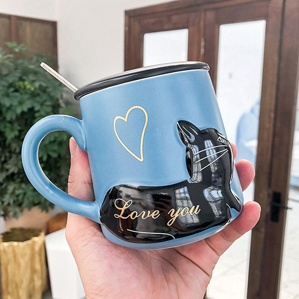 Cat Mug Set