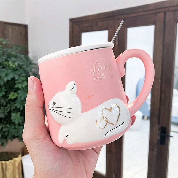 Cat Mug Set