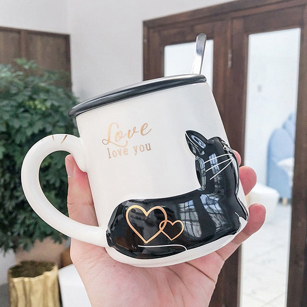 Cat Mug Set