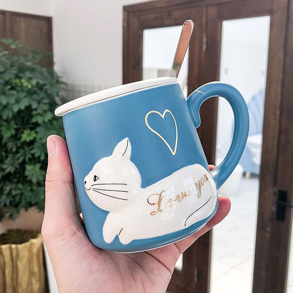 Cat Mug Set