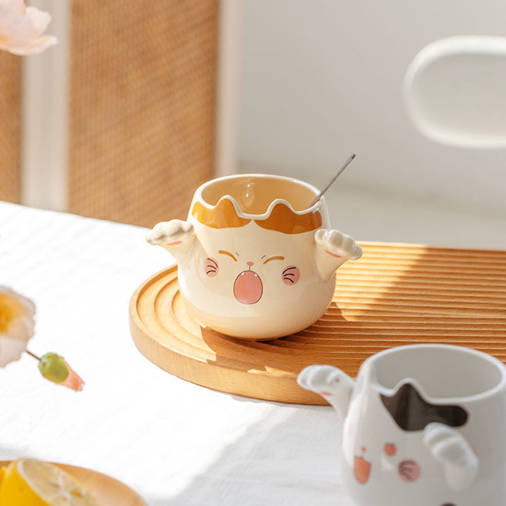Cat Mug With Ears