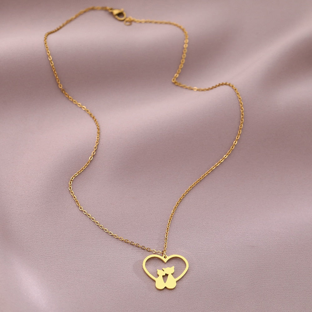 Cat Necklace for Women