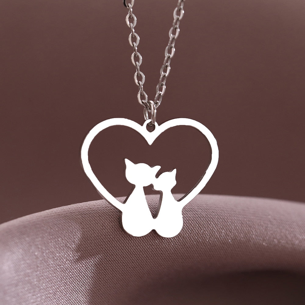 Cat Necklace for Women