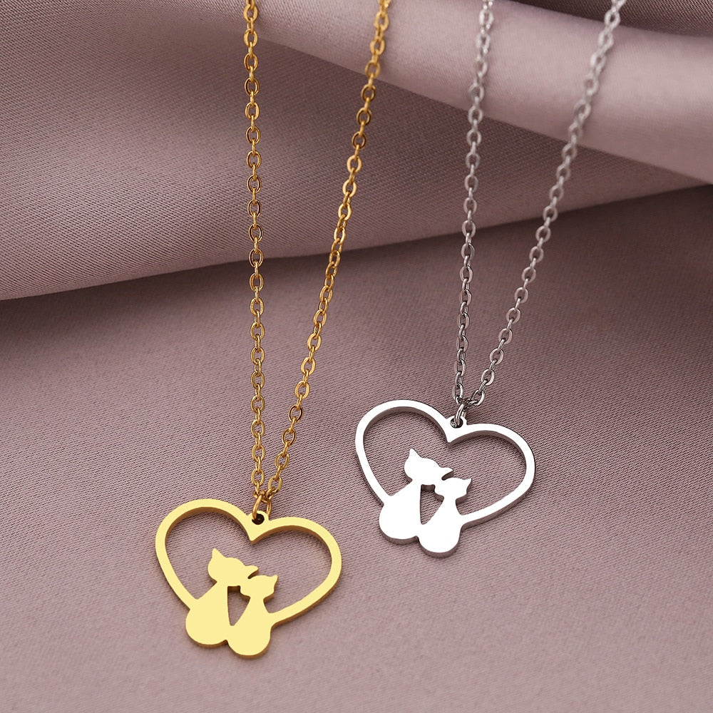 Cat Necklace for Women