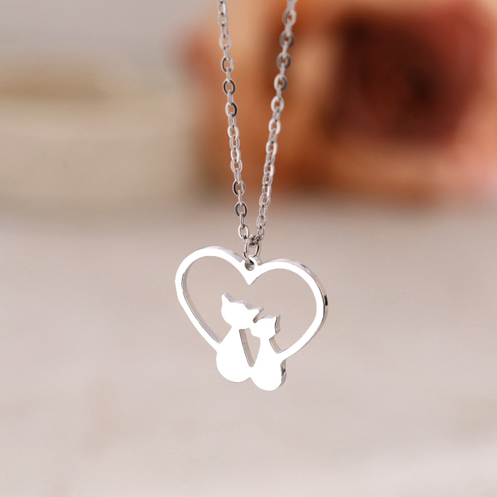 Cat Necklace for Women