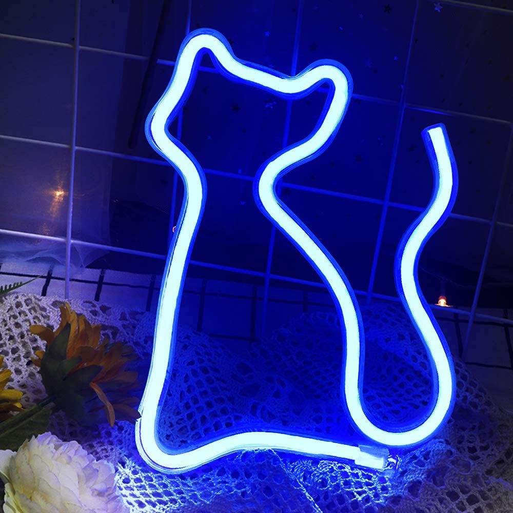 Cat Neon Night Light