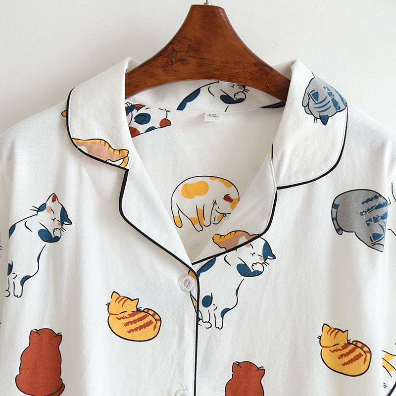 Cat Pajamas Womens