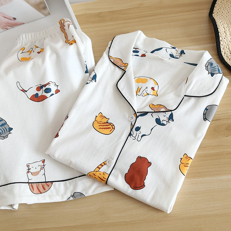 Cat Pajamas Womens