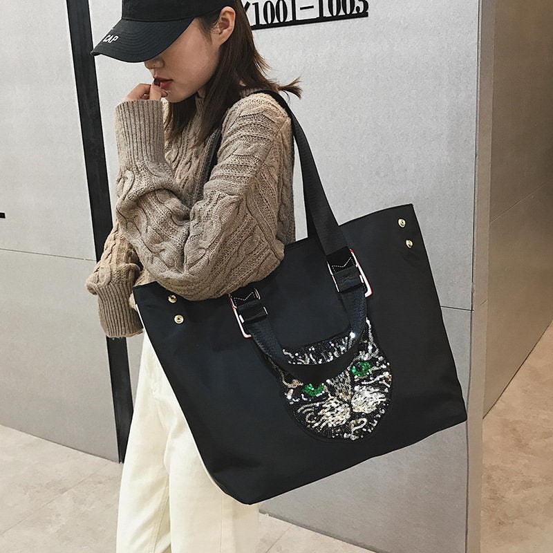 Cat Pattern Handbag