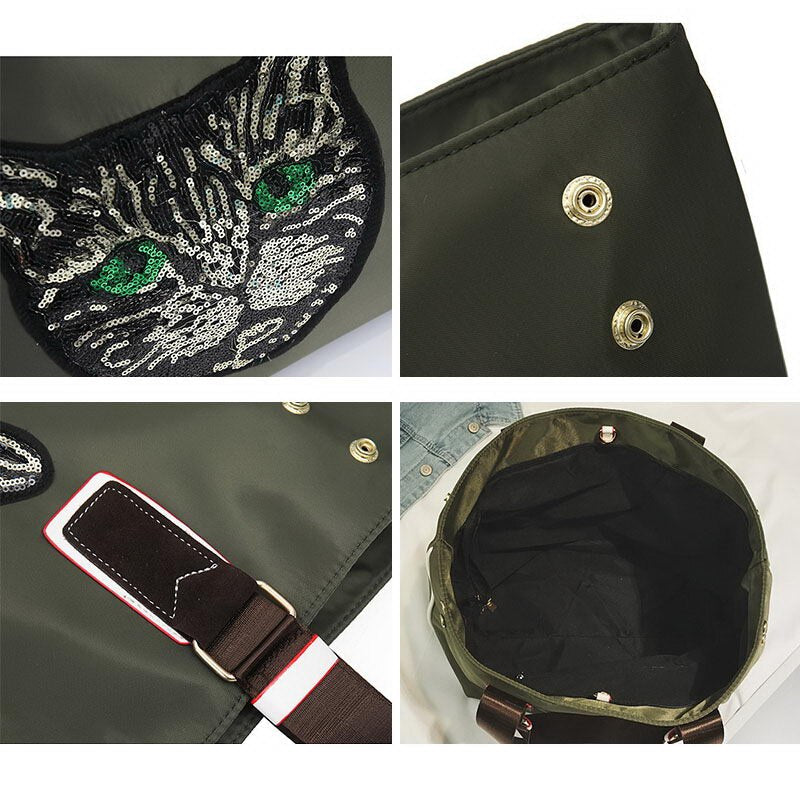 Cat Pattern Handbag