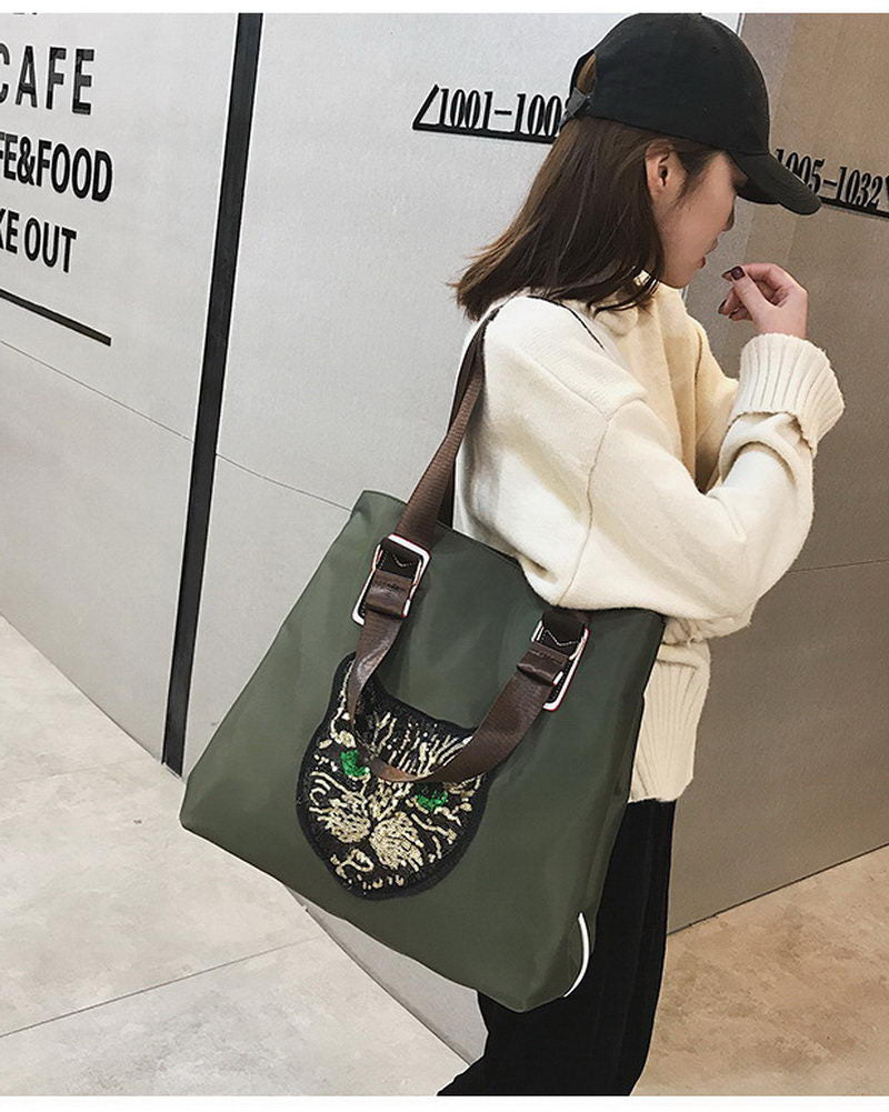 Cat Pattern Handbag