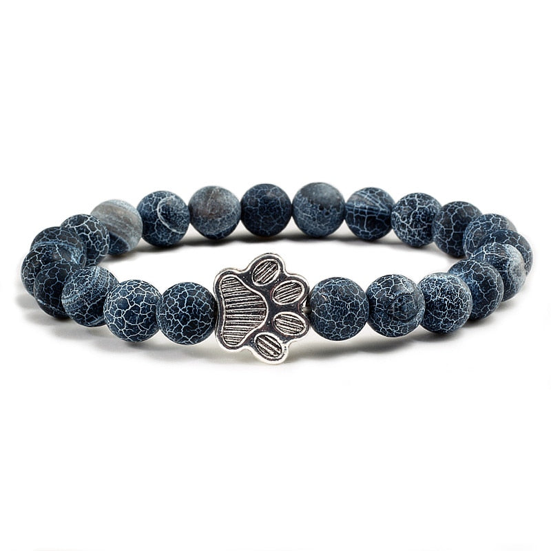 Cat Paw Beaded Bracelet