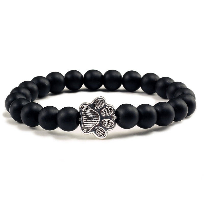 Cat Paw Beaded Bracelet