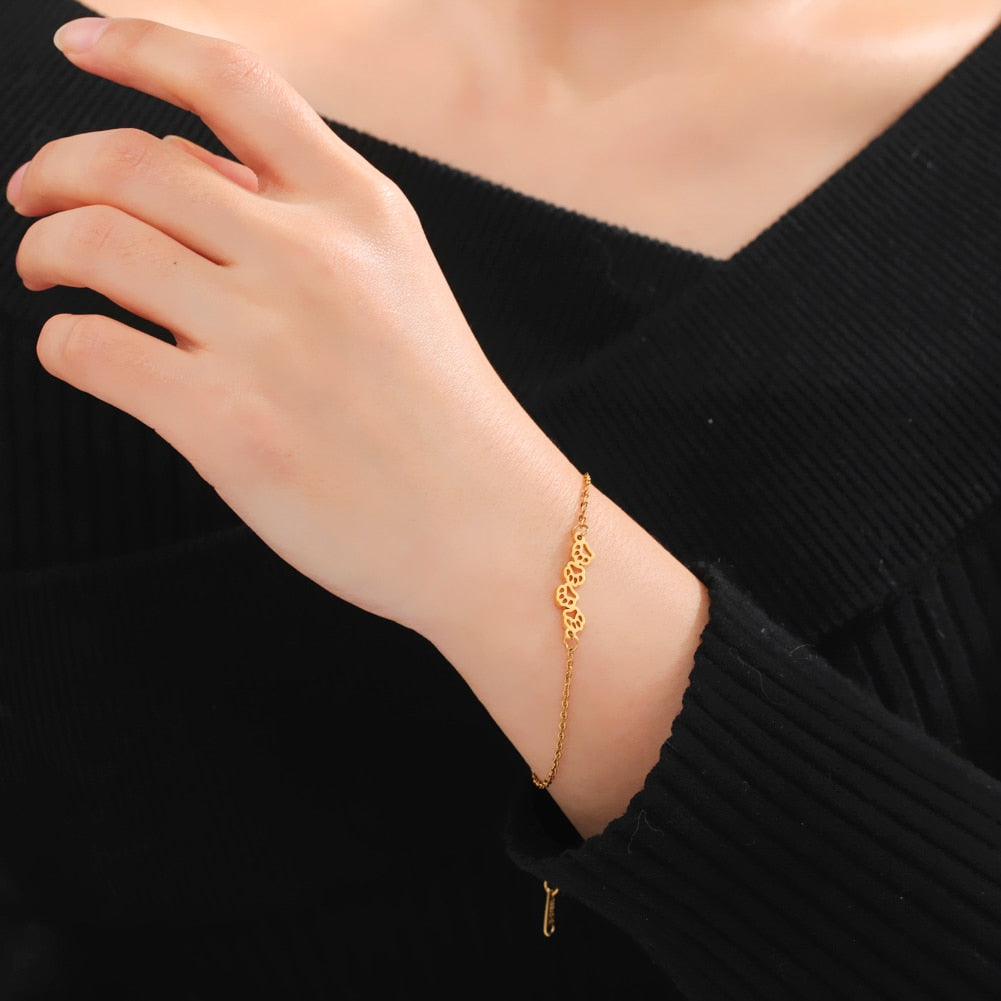 Cat Paw Bracelet