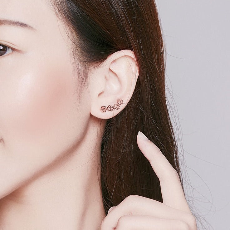 Cat Paw Earrings Studs