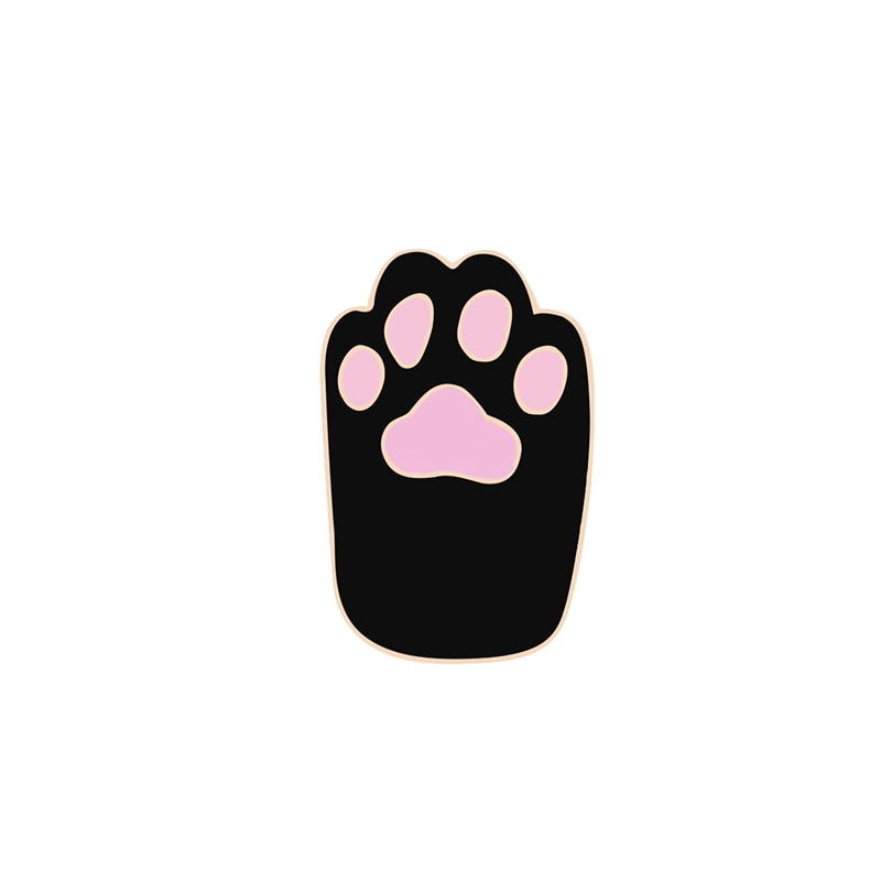 Cat Paw Enamel Pin