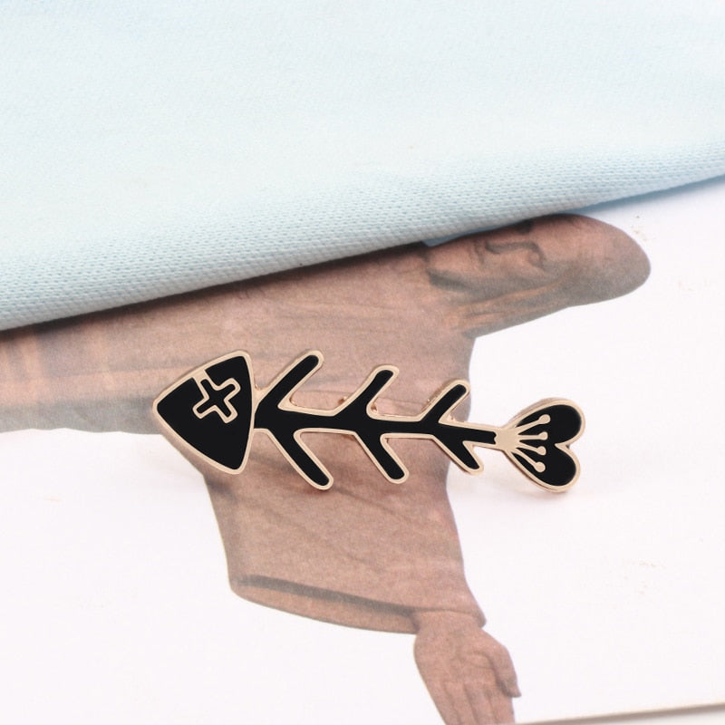 Cat Paw Enamel Pin