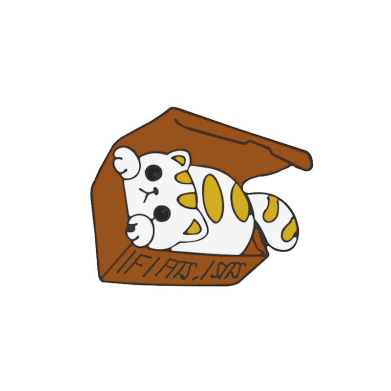 Cat Paw Enamel Pin