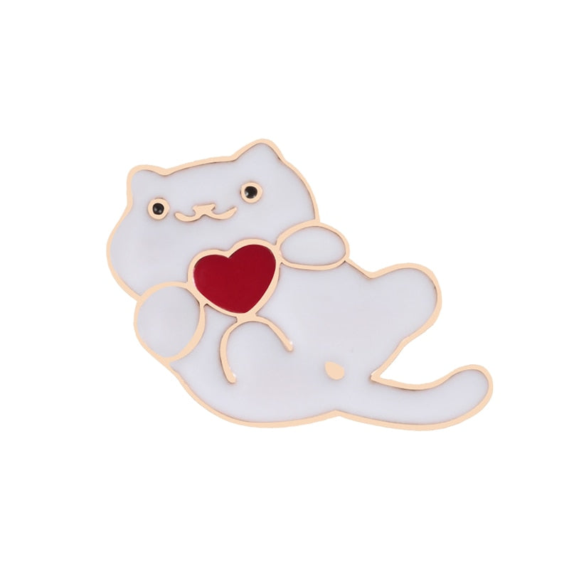 Cat Paw Enamel Pin