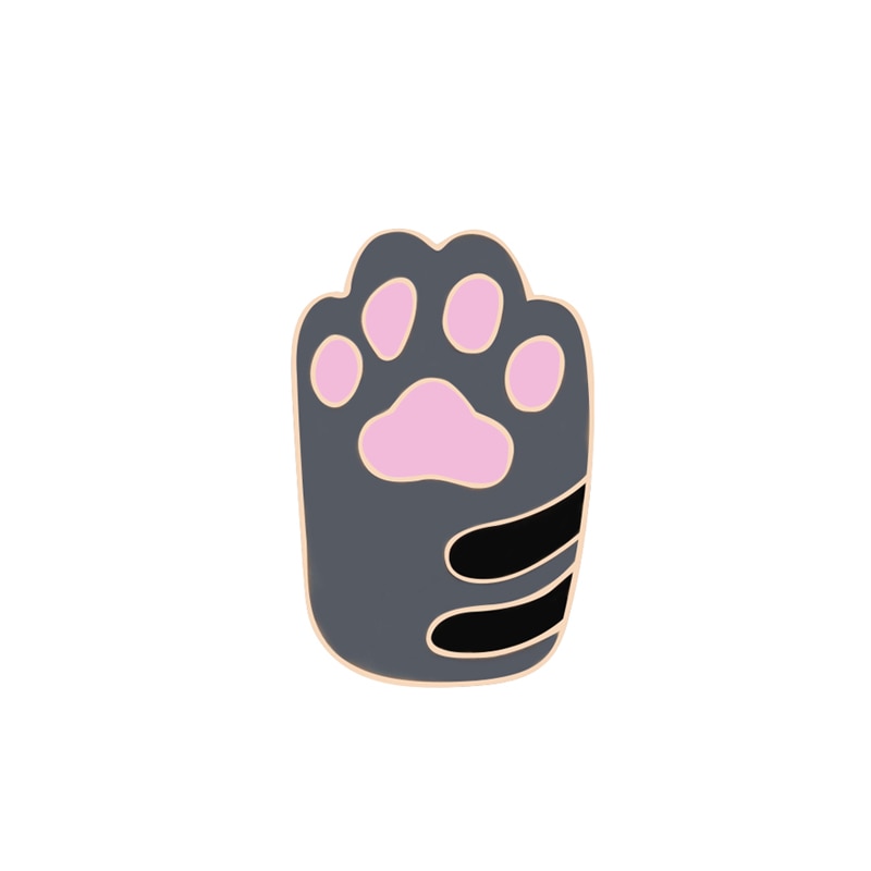 Cat Paw Enamel Pin