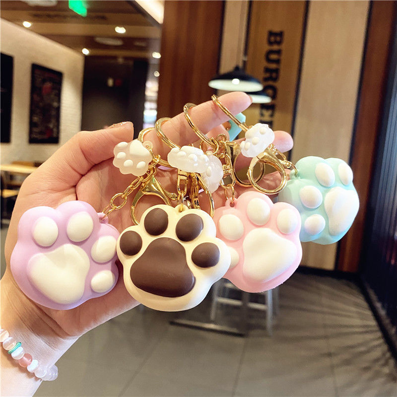 Cat Paw Keychain