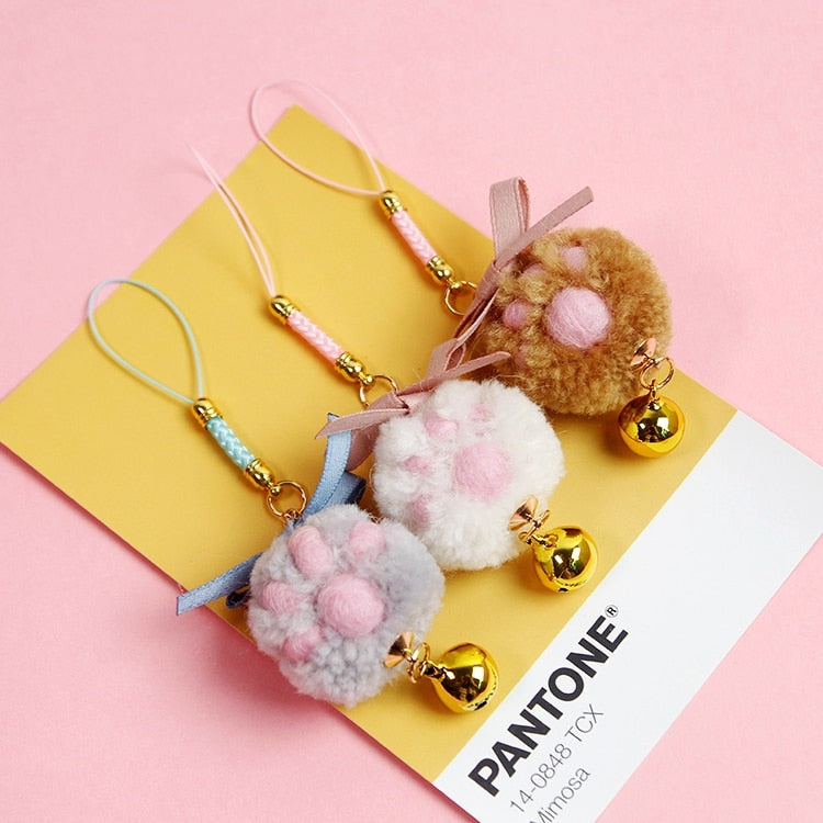 Cat Paw Phone Charm