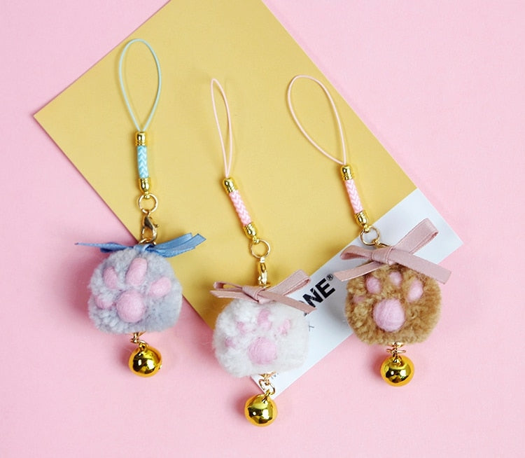 Cat Paw Phone Charm