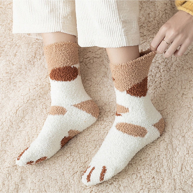 Cat Paw Socks
