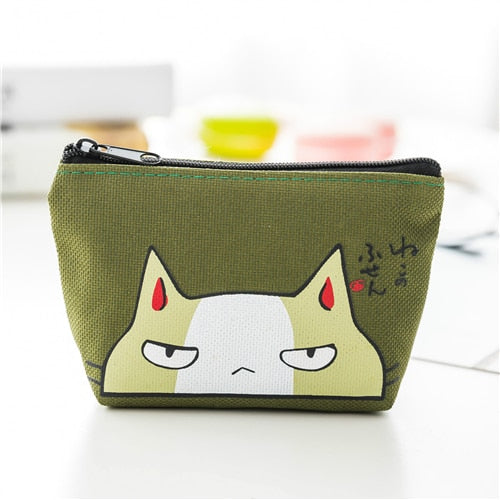 Cat Print Purse